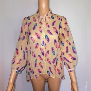 Medium Lira sheer shirt